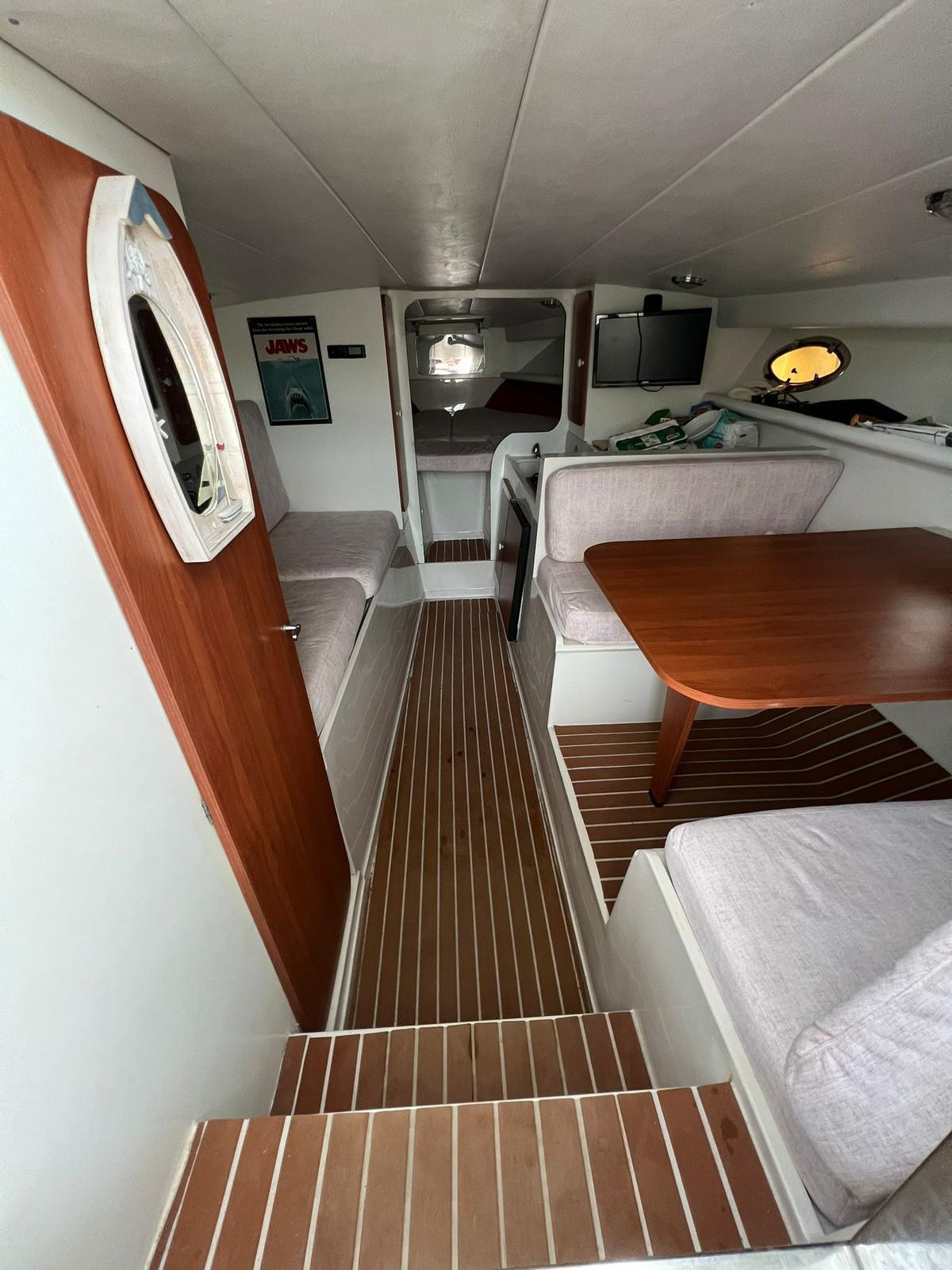 Full interior view of the Tornado 38